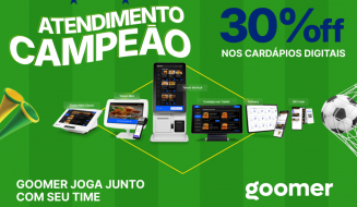 Promoção Goomer: 30% off em cardápios digitais para restaurantes – Atendimento Campeão