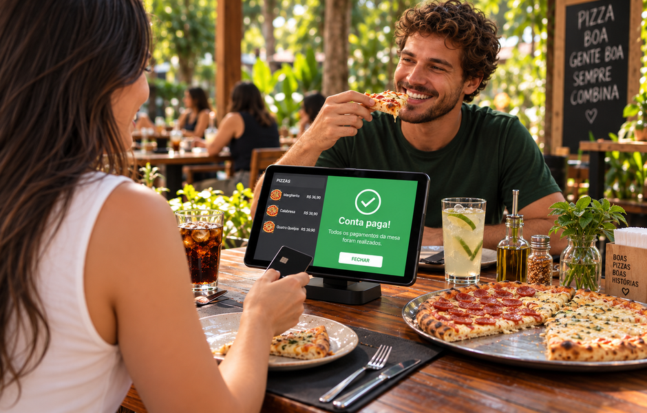 Menos espera no fechamento da conta