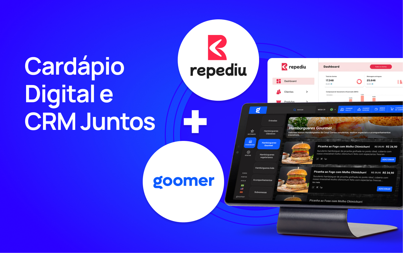 Goomer + Repediu: atraia e retenha clientes do jeito certo