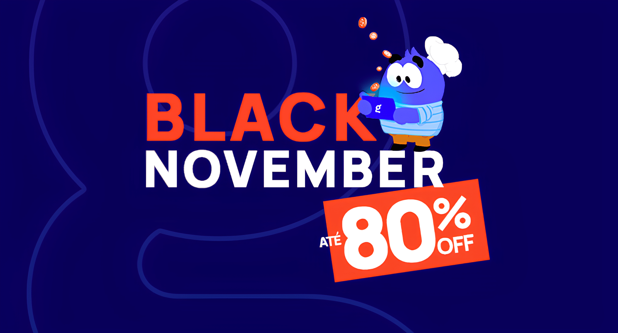 Cardápio Digital na Black Friday: 80% OFF